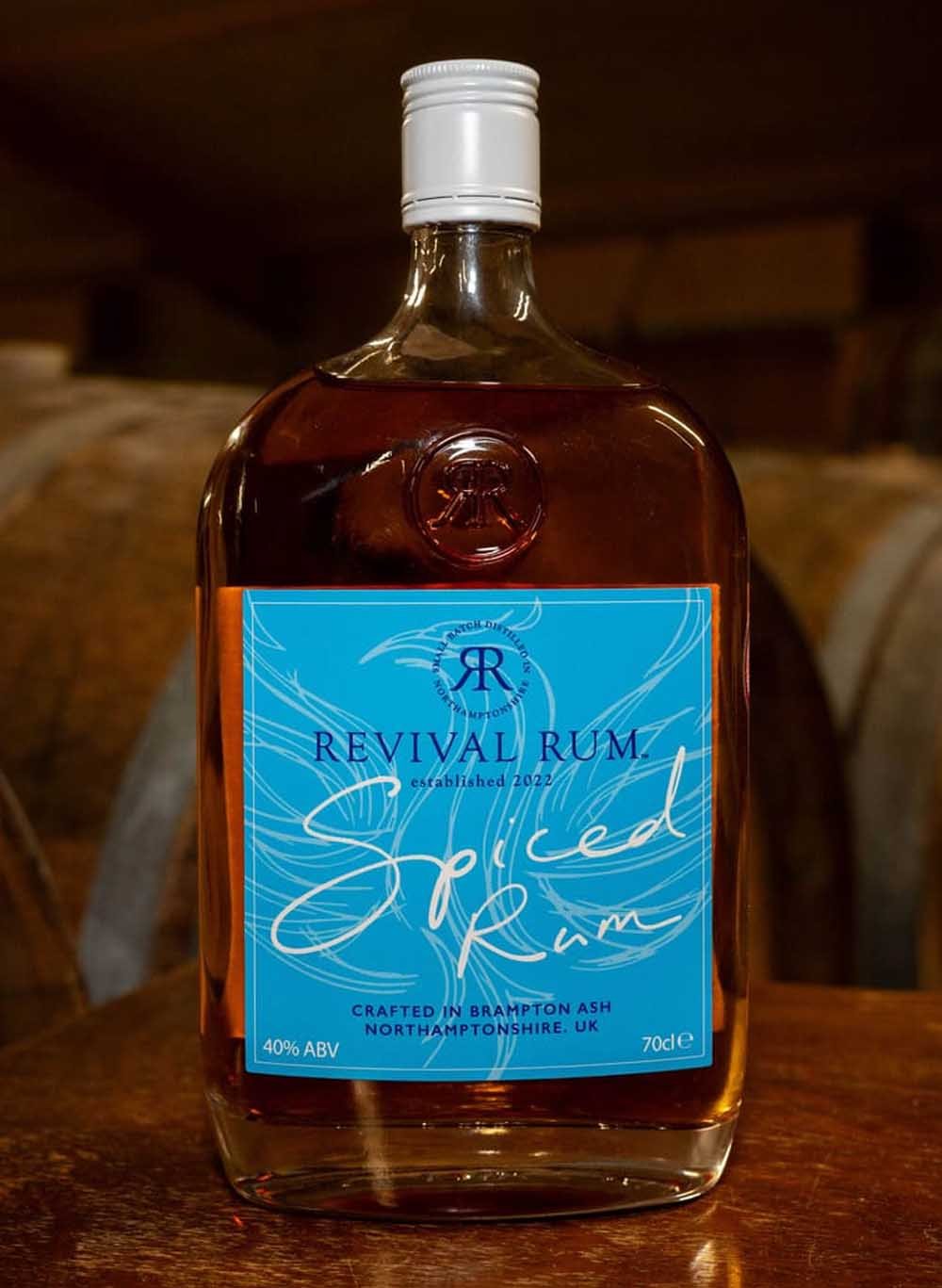 Revival Spiced Rum (70cl, 40%) — The Rum Company - British Rum